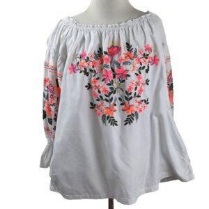 Free People Embroidered Top s